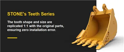Die umfassendsten Caterpillar-Löffelzähne – kompatibel mit allen Caterpillar-Geräten!
